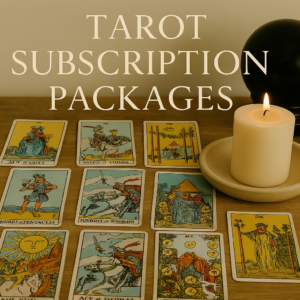 Tarot Subscription Packages – Ongoing Insight & Forecasts